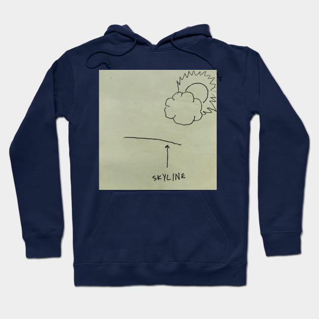 Sky Line Hoodie by CINEMA 911